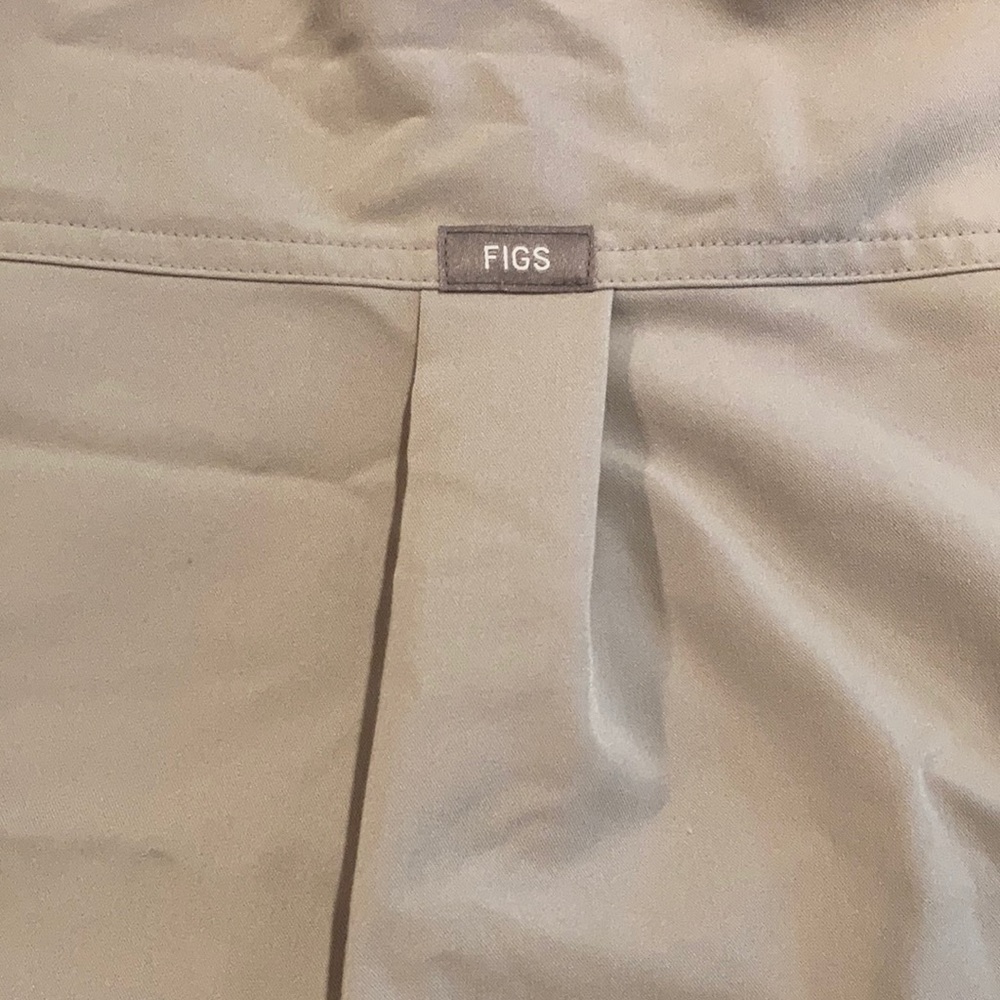 Figs Slate Rafaela Mandarin Top LIKE NEW